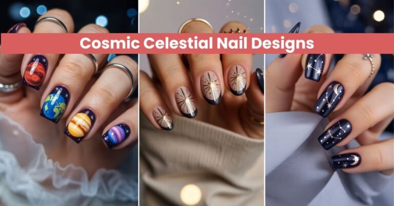 Cosmic Celestial Nail Designs for all seasons