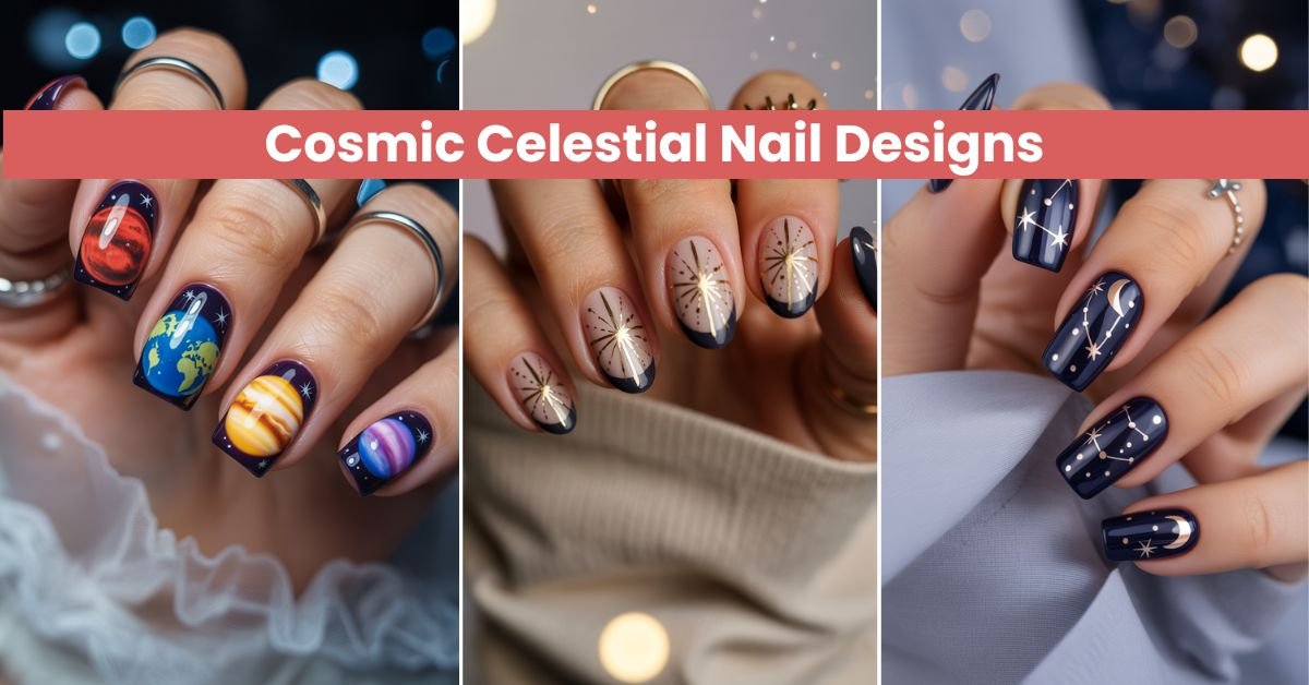 Cosmic Celestial Nail Designs for all seasons