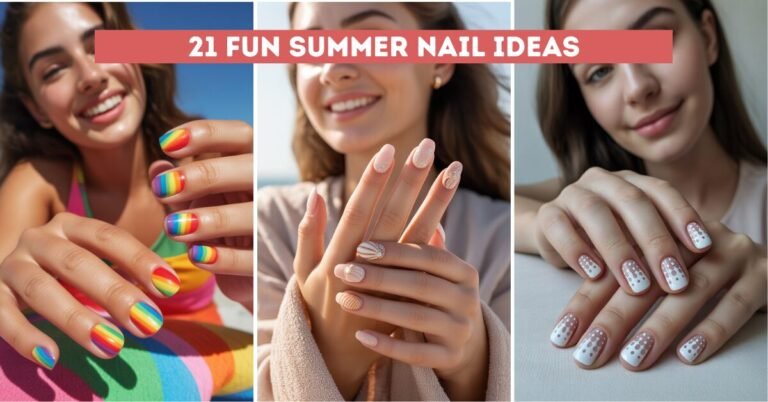 21 Fun Summer Nail Ideas to Make Your Mani Pop
