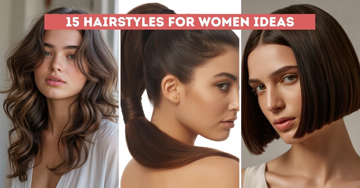 15 Hairstyles For Women Ideas | Fresh & Modern Cuts