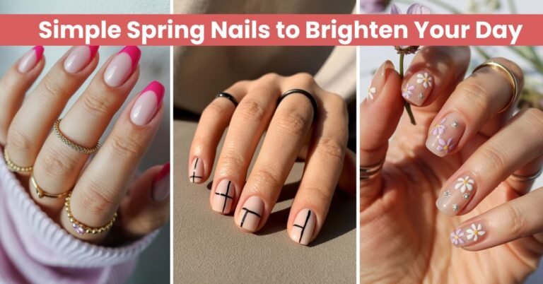 Simple Spring Nails
