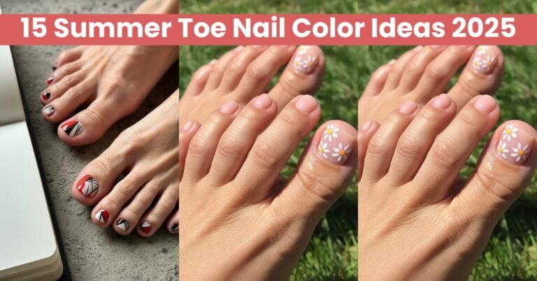 Summer Toe Nail Color Ideas 2025