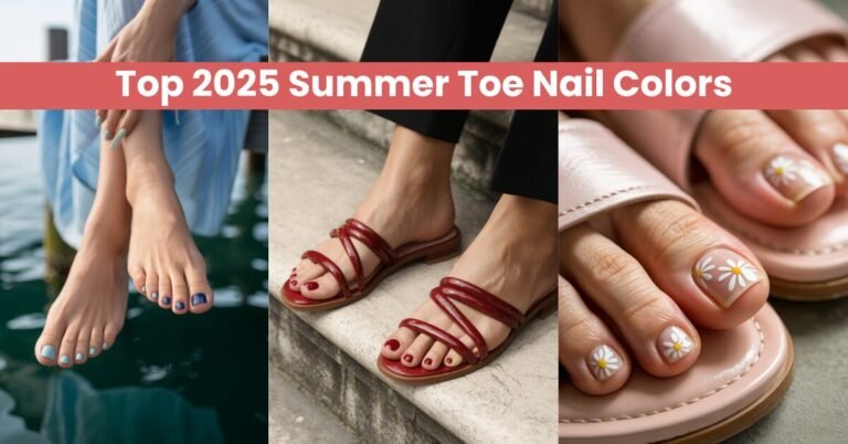 Summer Toe Nail Color Ideas 2025