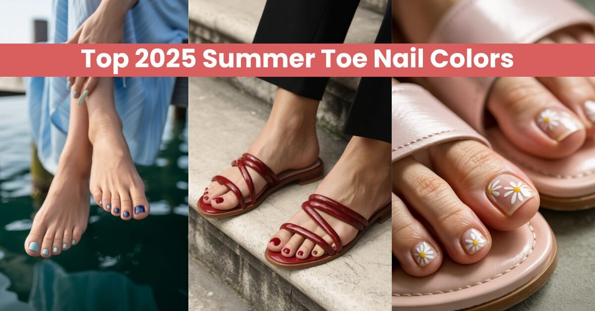 Summer Toe Nail Color Ideas 2025