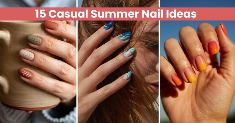 Casual Summer Nail Ideas