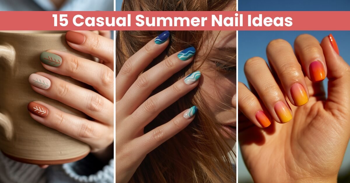 Casual Summer Nail Ideas
