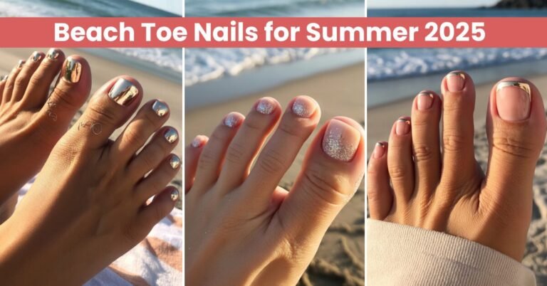 Beach Toe Nails