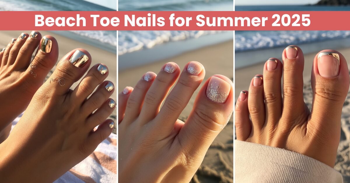 Beach Toe Nails