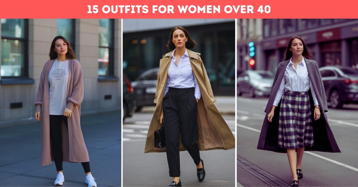 A Capsule Wardrobe of 15 Fabulous Fall Outfits for Women Over 40