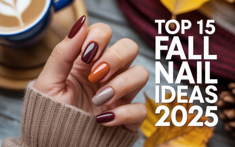 Discover the Top 15 Fall Nail Ideas 2025
