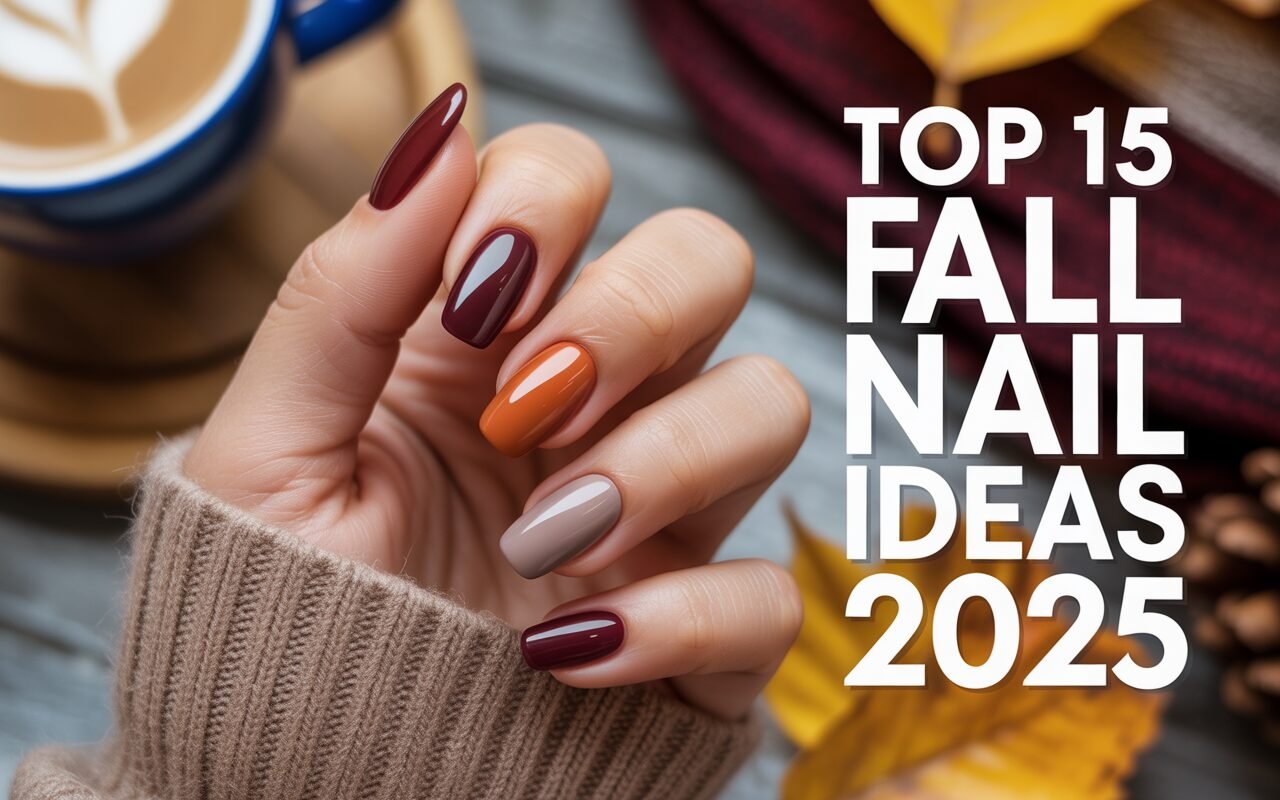 Discover the Top 15 Fall Nail Ideas 2025